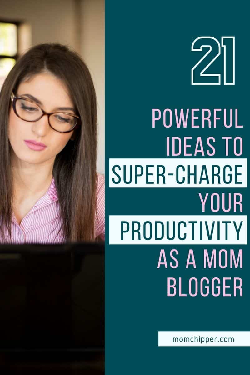 How to stay productive as a Mommy Blogger